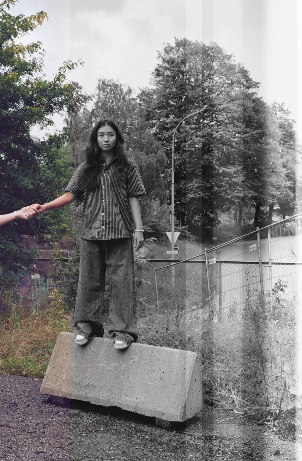 Tom genser, vendt tre  - Else Marie Hagen