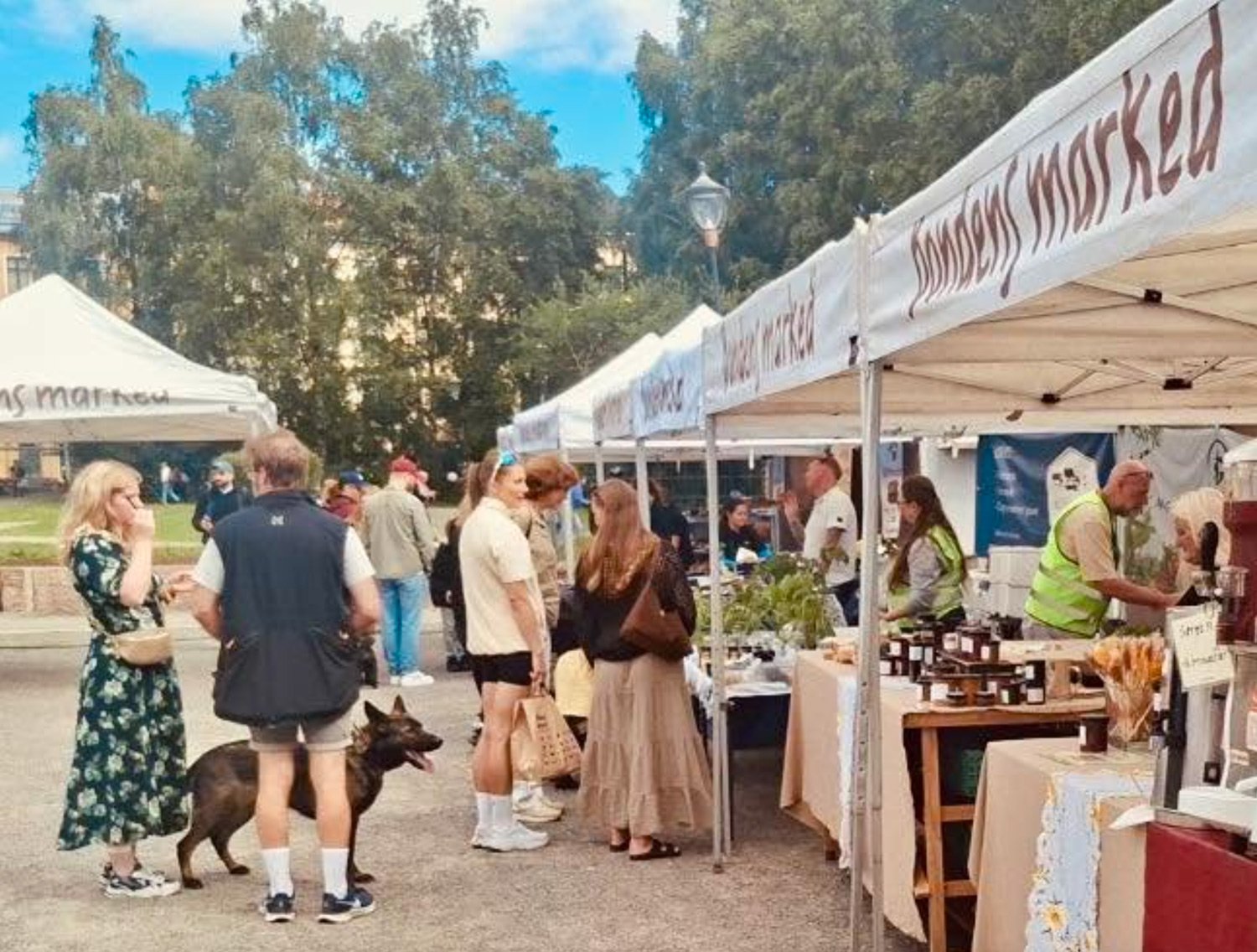 Bondens marked i Birkelunden på Grünerløkka