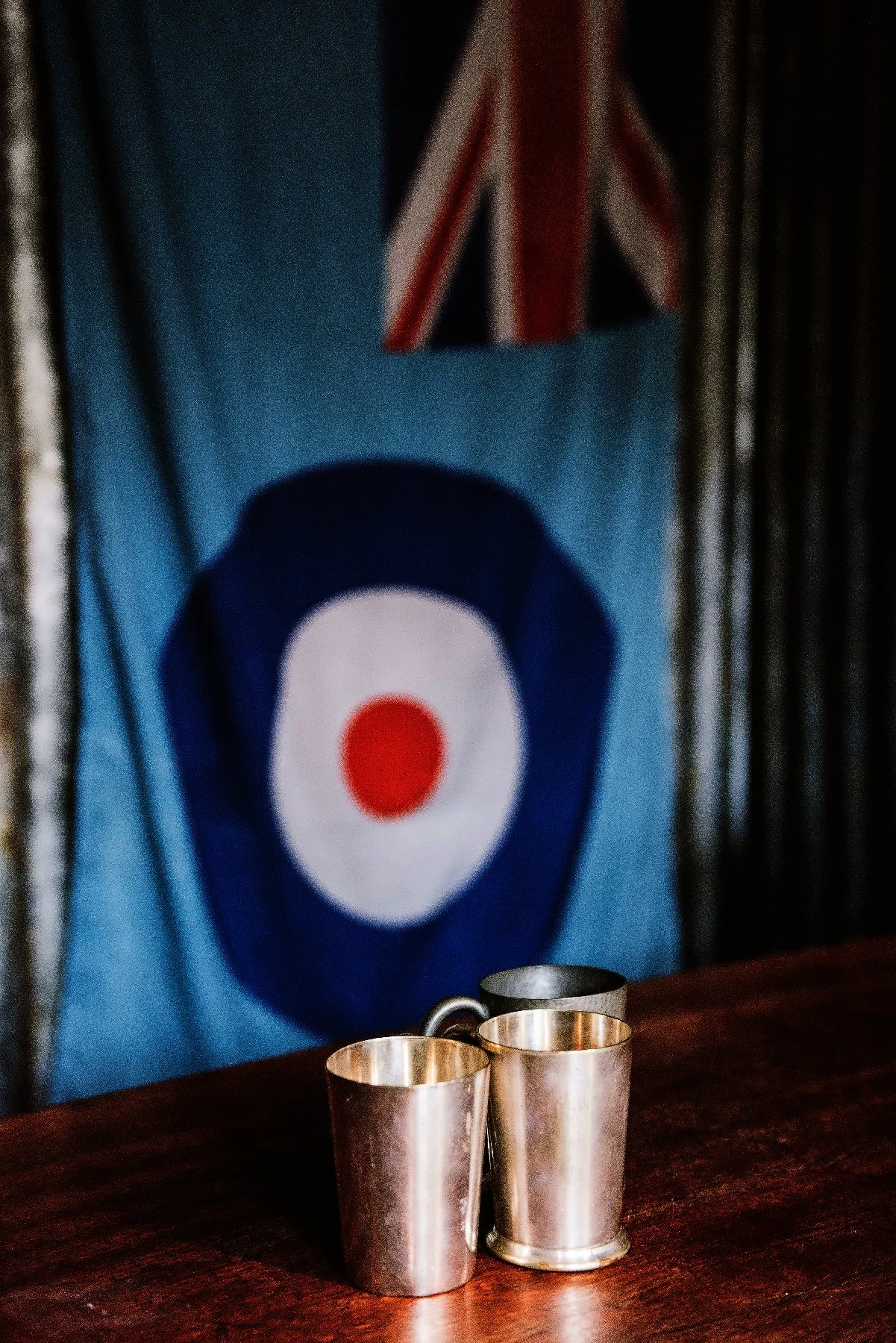 Props in the first game room of The Battle for Britain at Escape Plan Ltd, London.