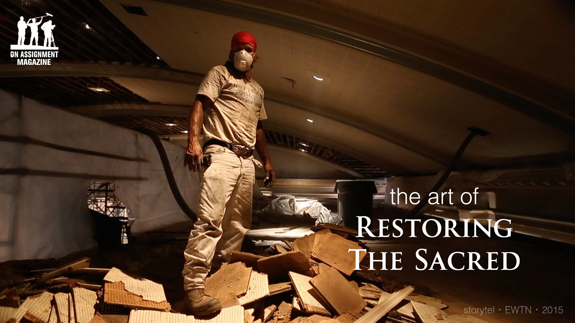 The Art of Restoring the Sacred The dirty jobs that bring glory to God.