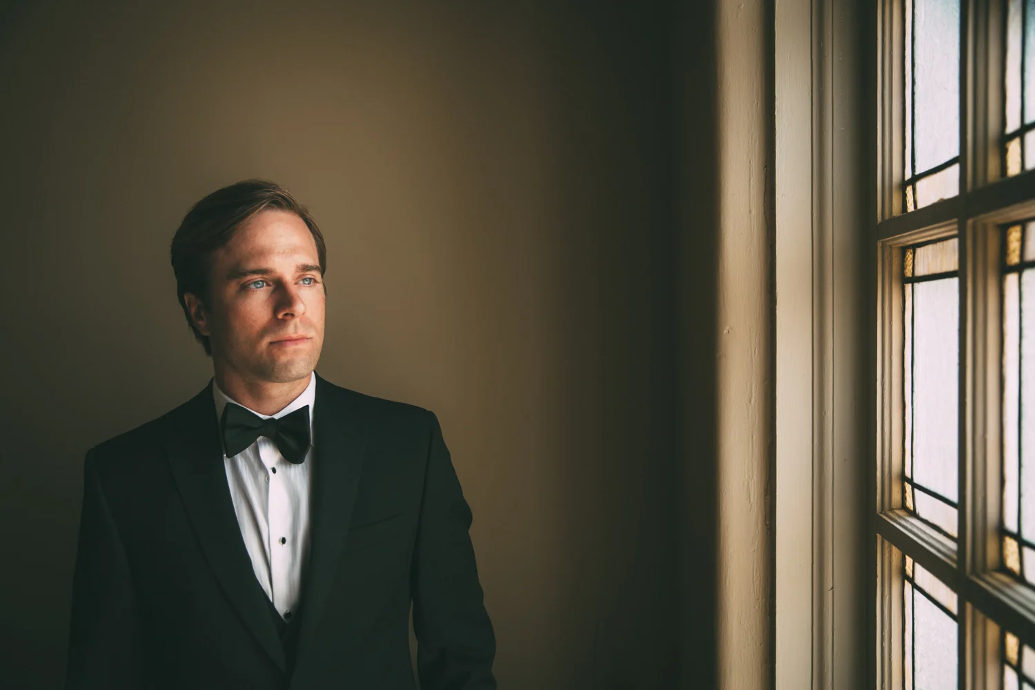 Groom portrait