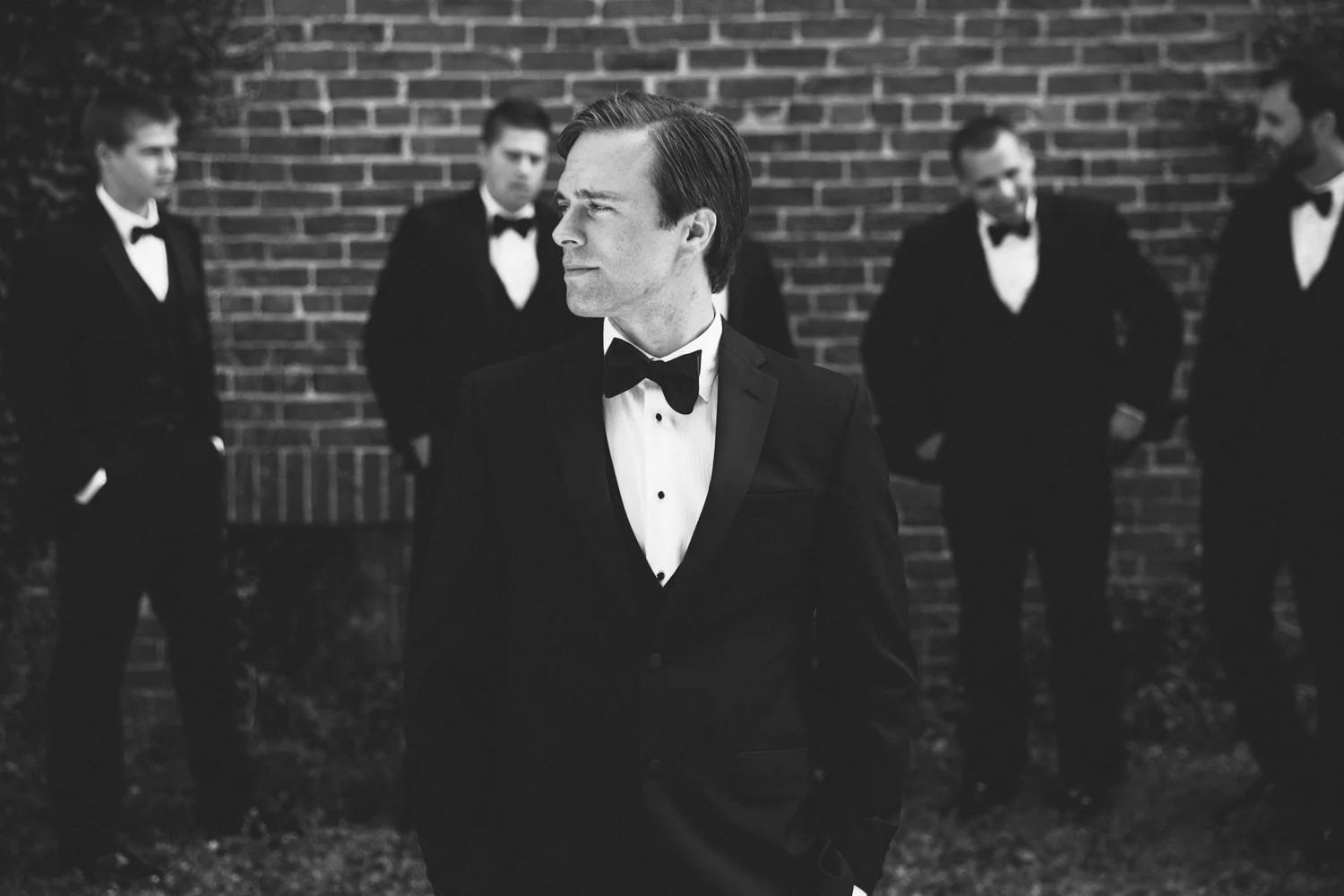 Groom and groomsmen