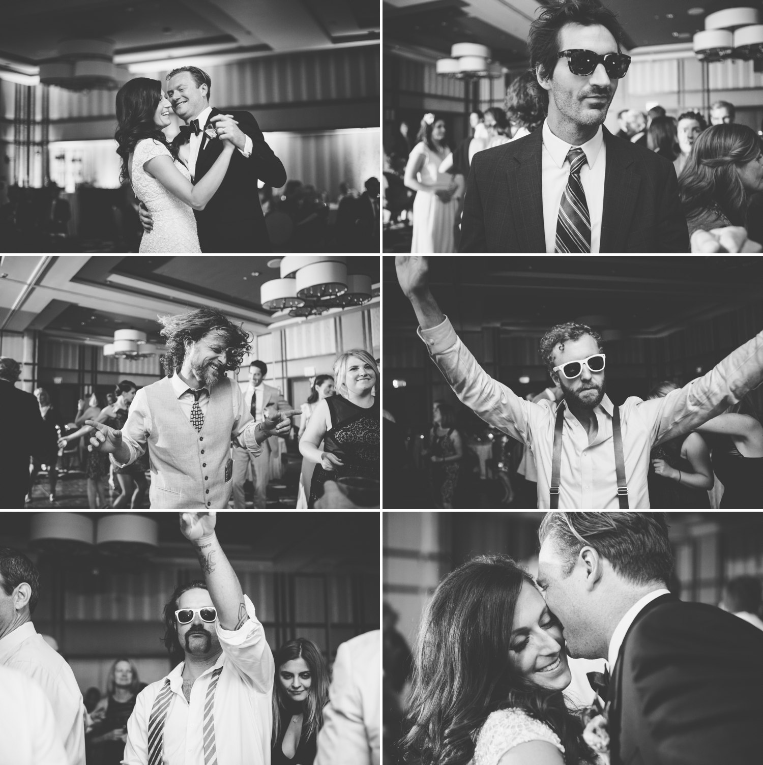 wedding reception dancing