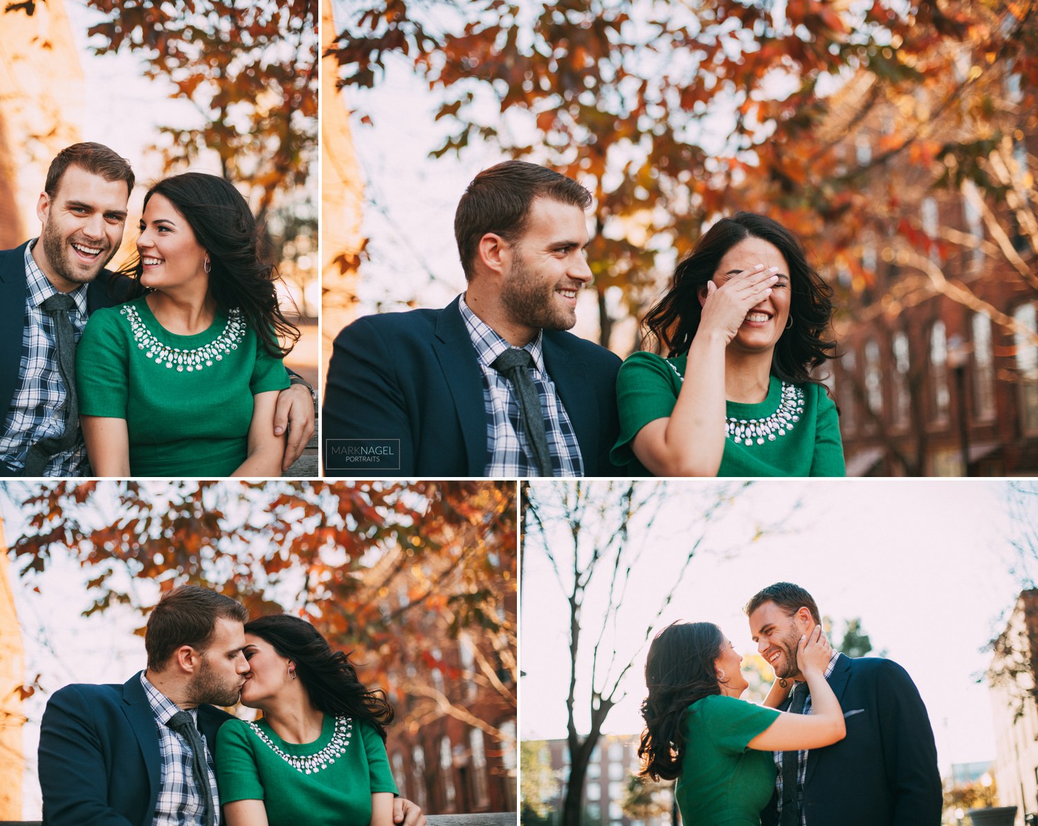 engagement photo session river market kansas city