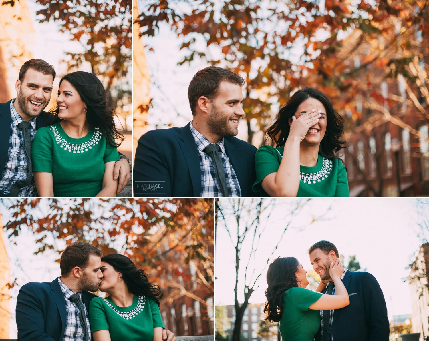engagement photo session river market kansas city