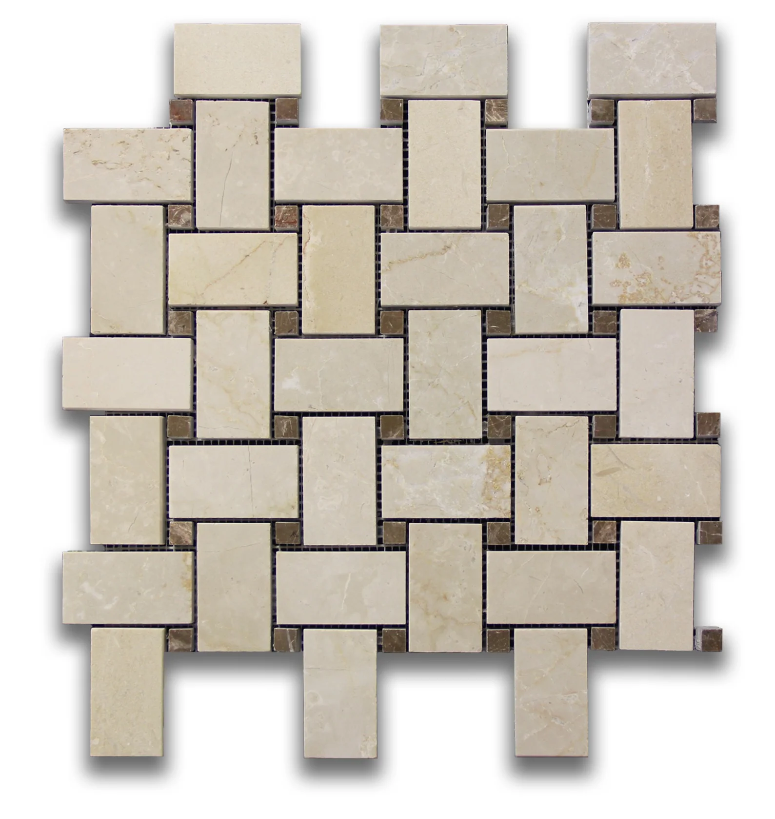 Botticino Basket Weave