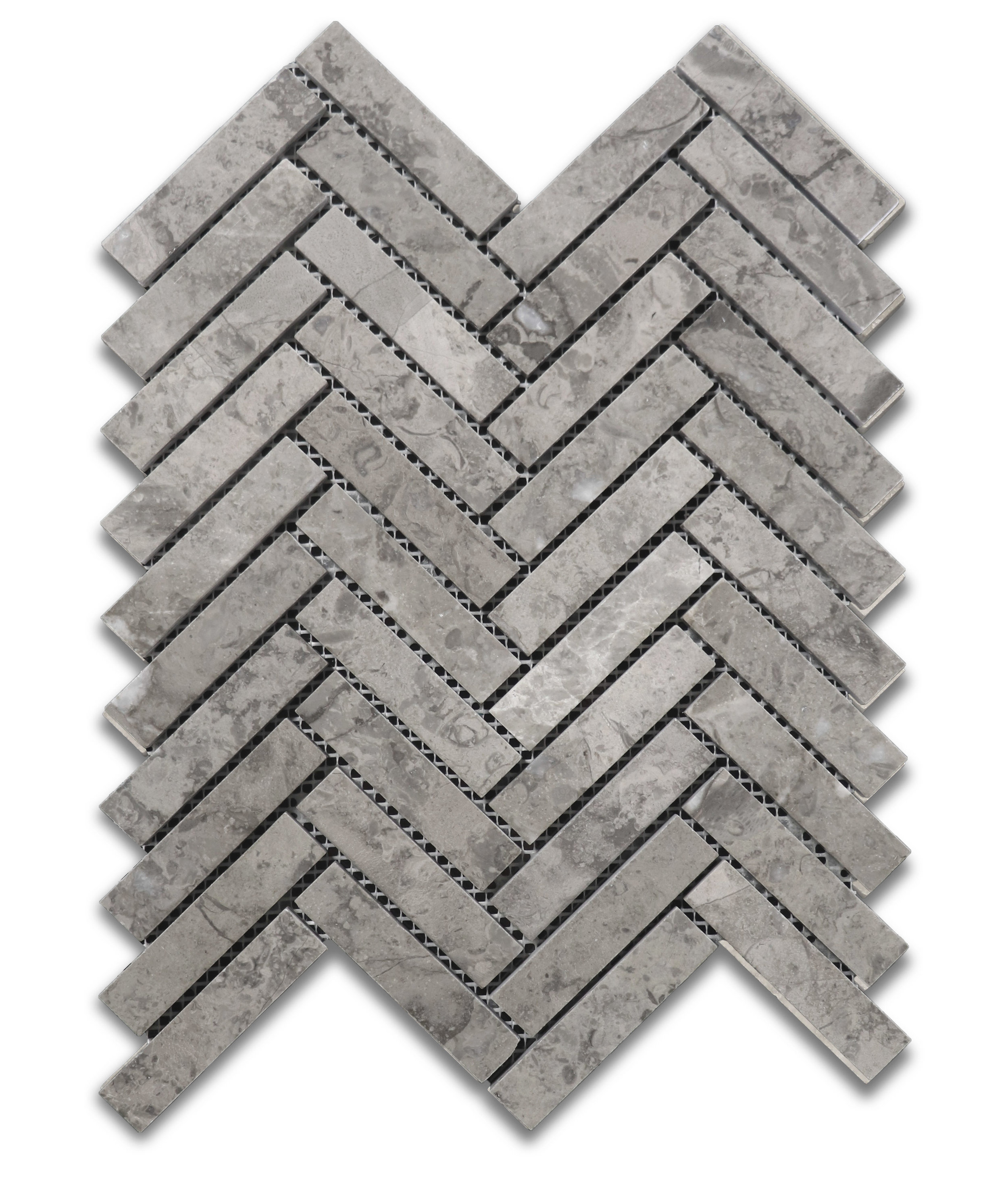 Sage Gray Herringbone