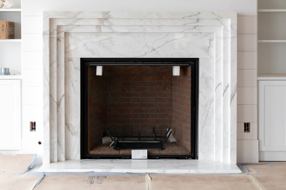Custom Marble Fireplaces