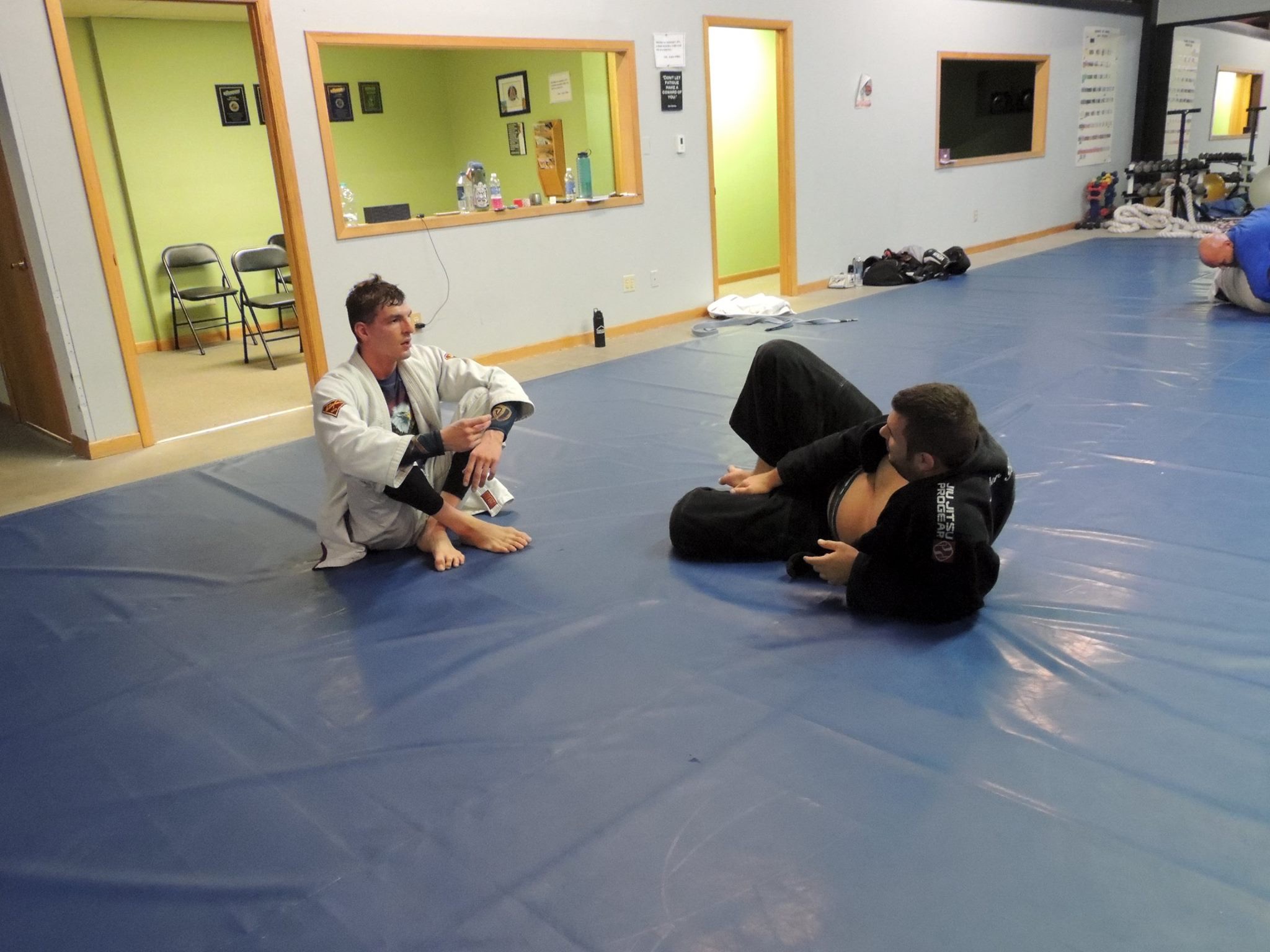 Discussing the holes in our game and how to fix it after a hard roll