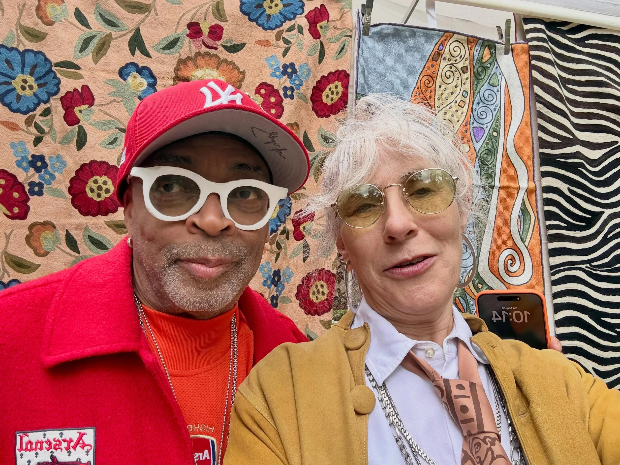 In between Knicks games, Spike in Fort Greene