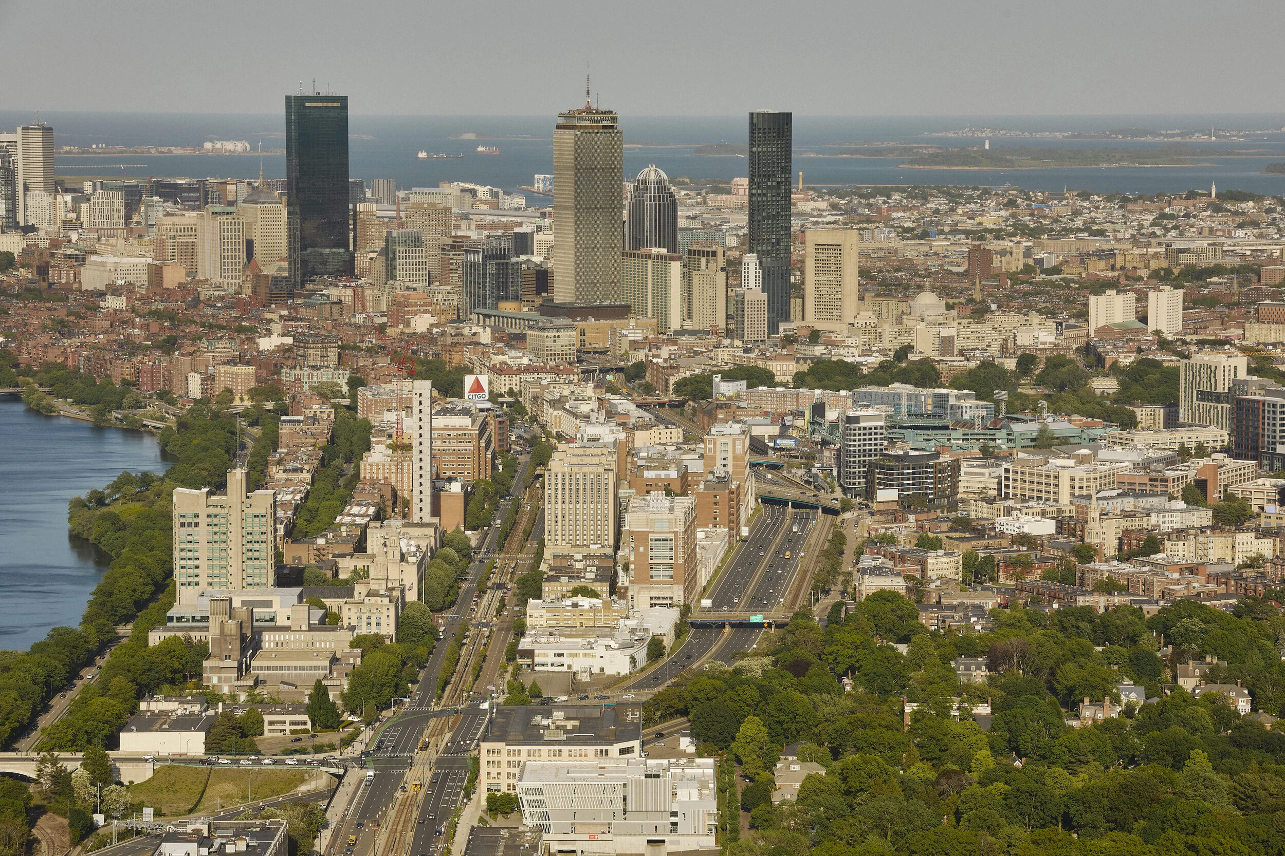 A Flight Over Boston
