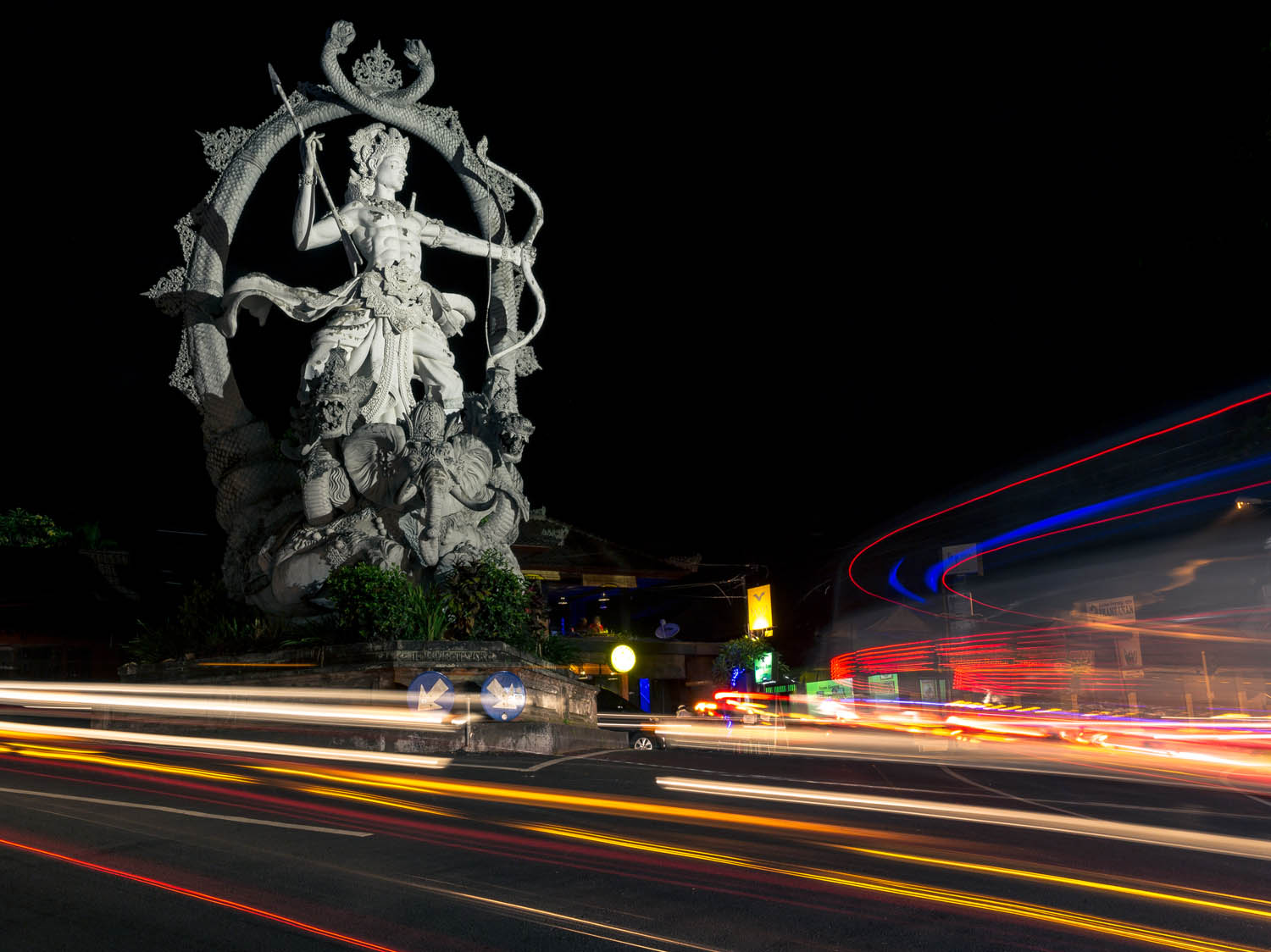 Statue of Arjuna in Ubud