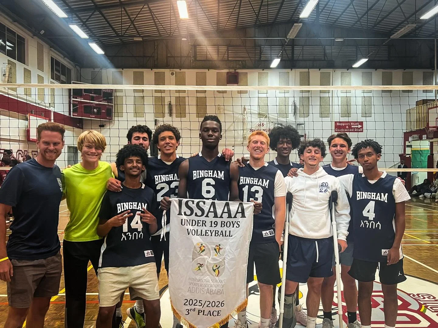 Congratulations to our U19 Boys 🏐 Team for taking 3rd place with an exciting win over ICS.

Today was extra special as it marked the final volleyball game for our Seniors. Thank you for your leadership, passion and the energy you&rsquo;ve brought to