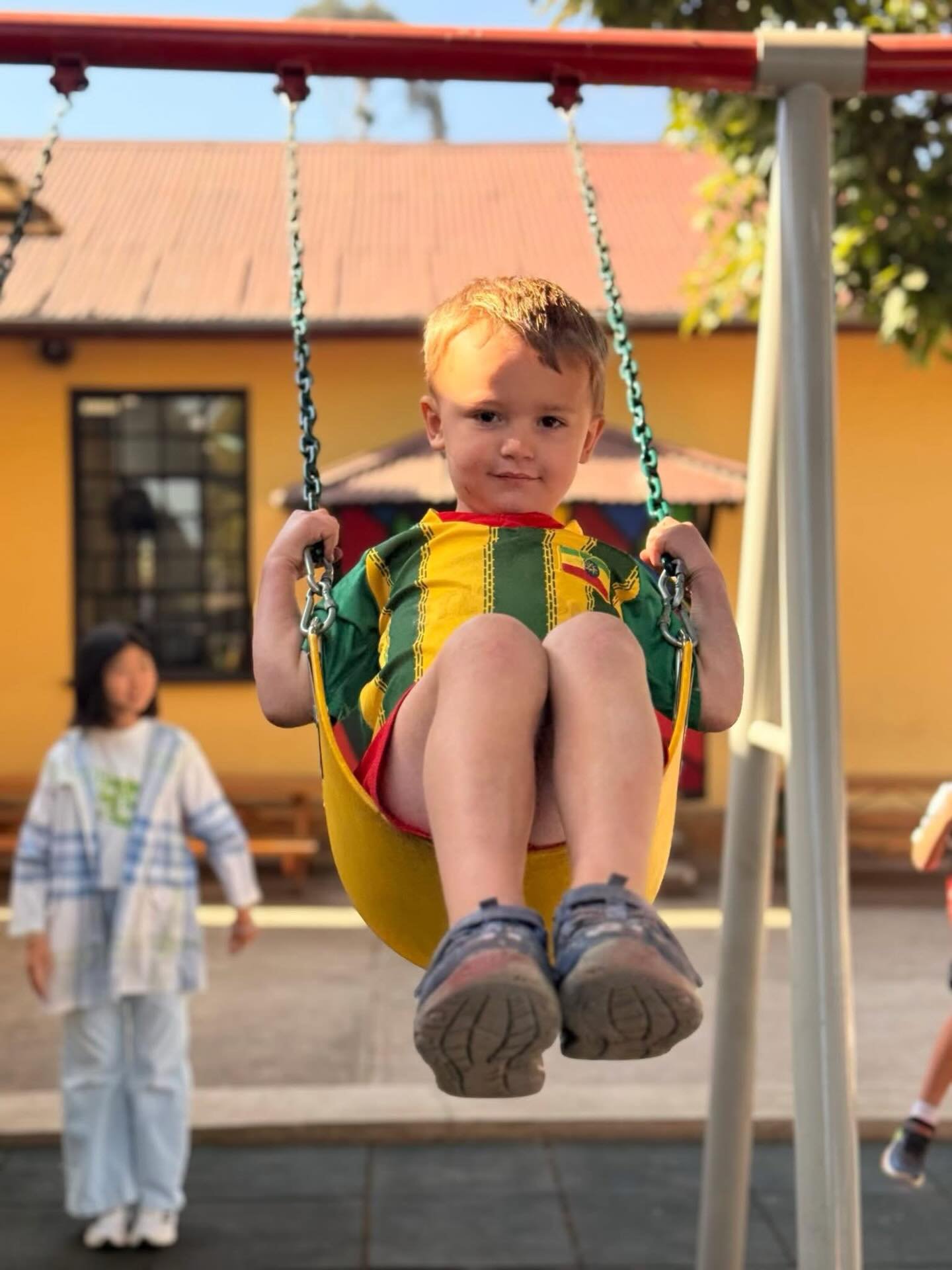 Back at school and swinging into a new week after Timket!