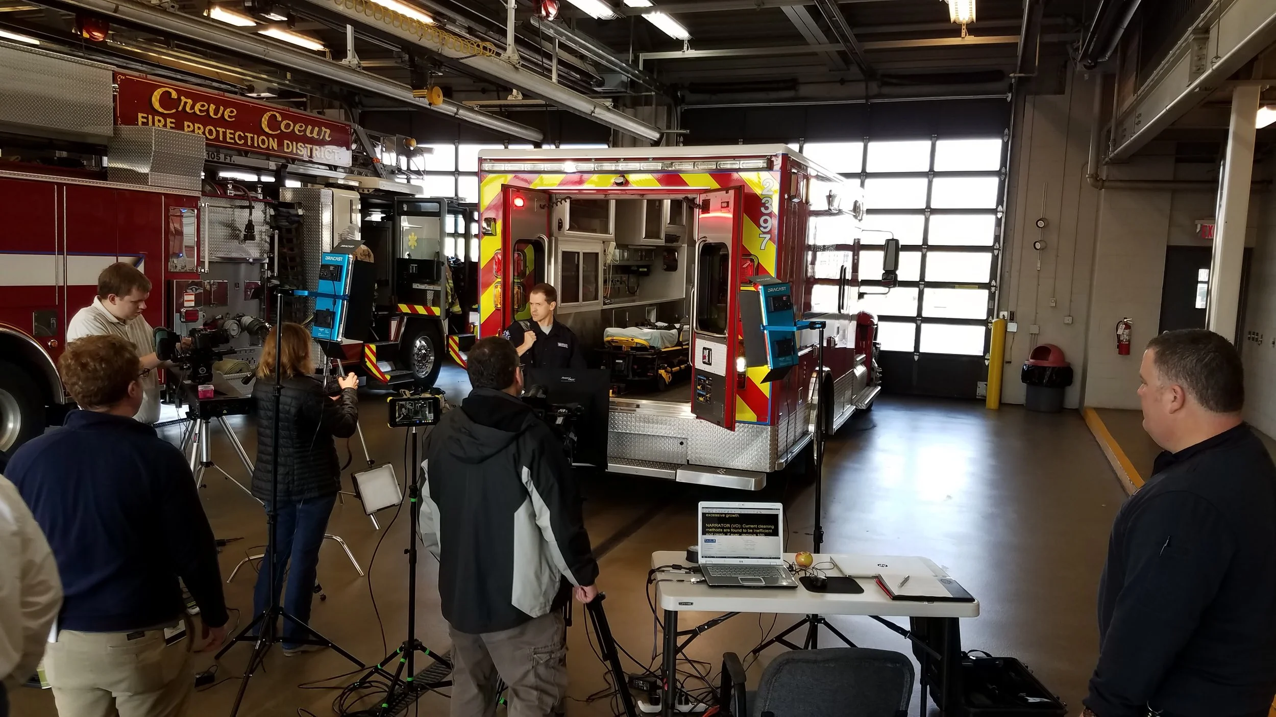behind the scenes with Code 3