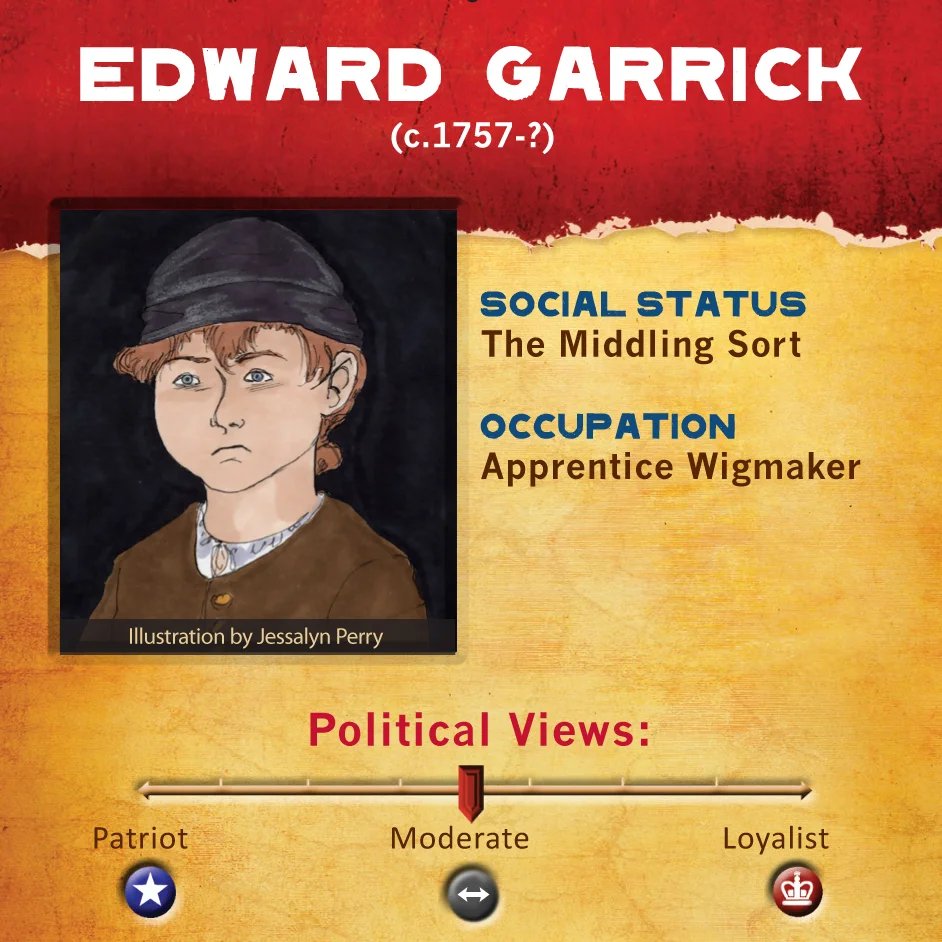 Edward Garrick — Revolutionary Characters