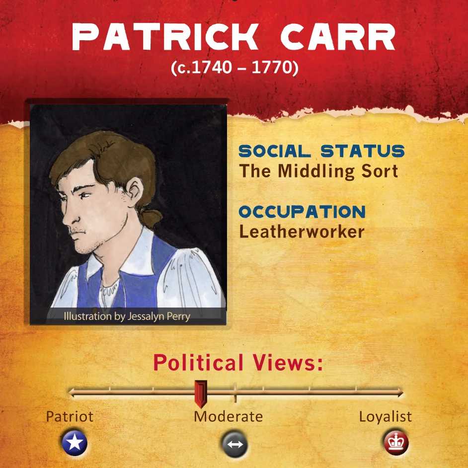 Patrick Carr — Revolutionary Characters