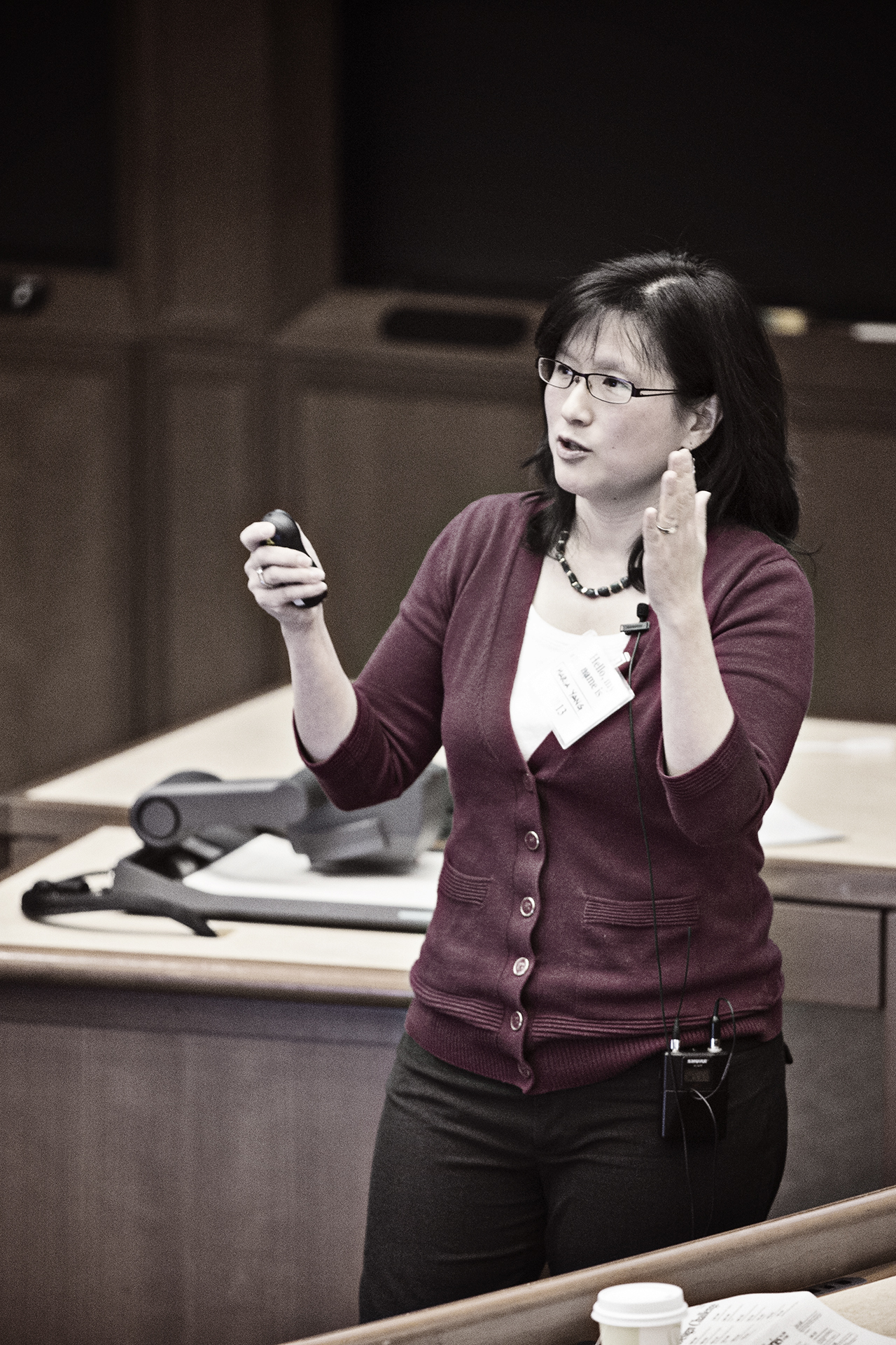 Maria Yang speaking at xDesign Conference at Harvard, Jan 2013