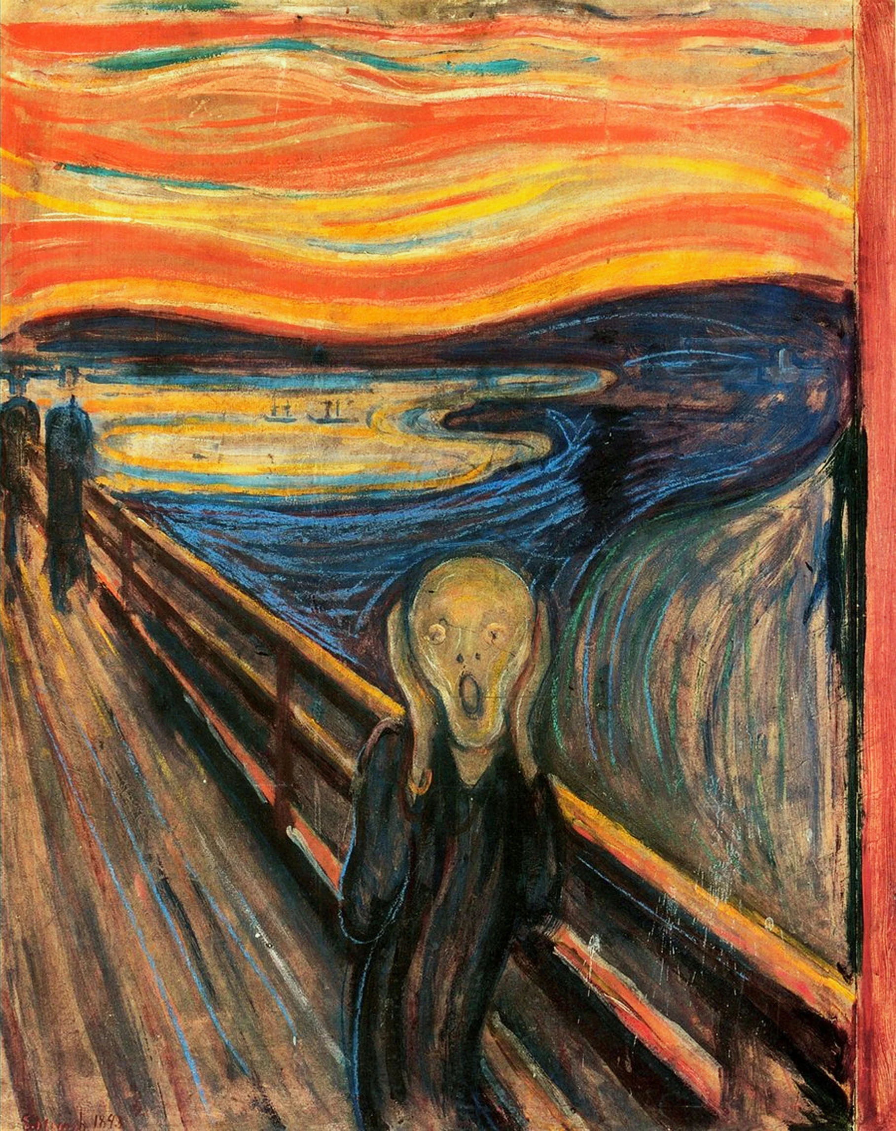 The Scream. Edvard Munch