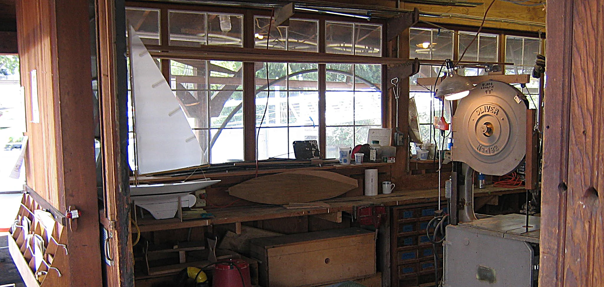 Wooden Boat Shop in Seattle (photo by Dave Fuller)