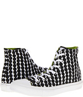  Marimekko/Chuck Taylor collab via Zappos.com. Hits the black and white trend!      