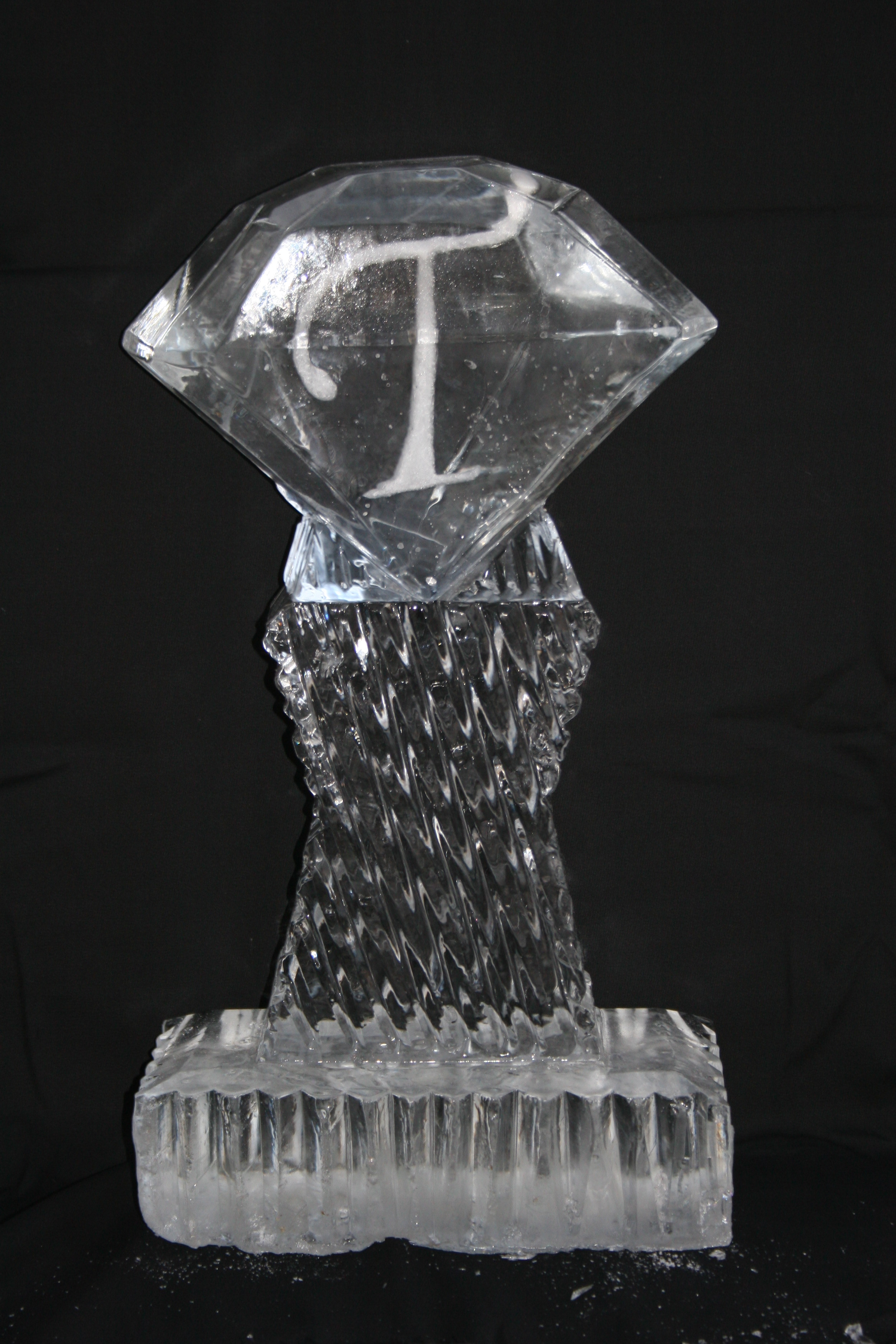 Tabletop Ice Sculptures — Finesse Ice Sculptures Detroit Michigan