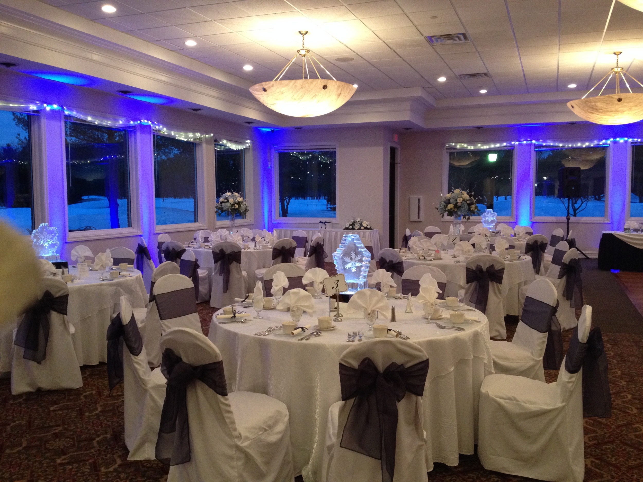 Ice Sculpture-Tabletop-Snowflakes-Dining Room.JPG