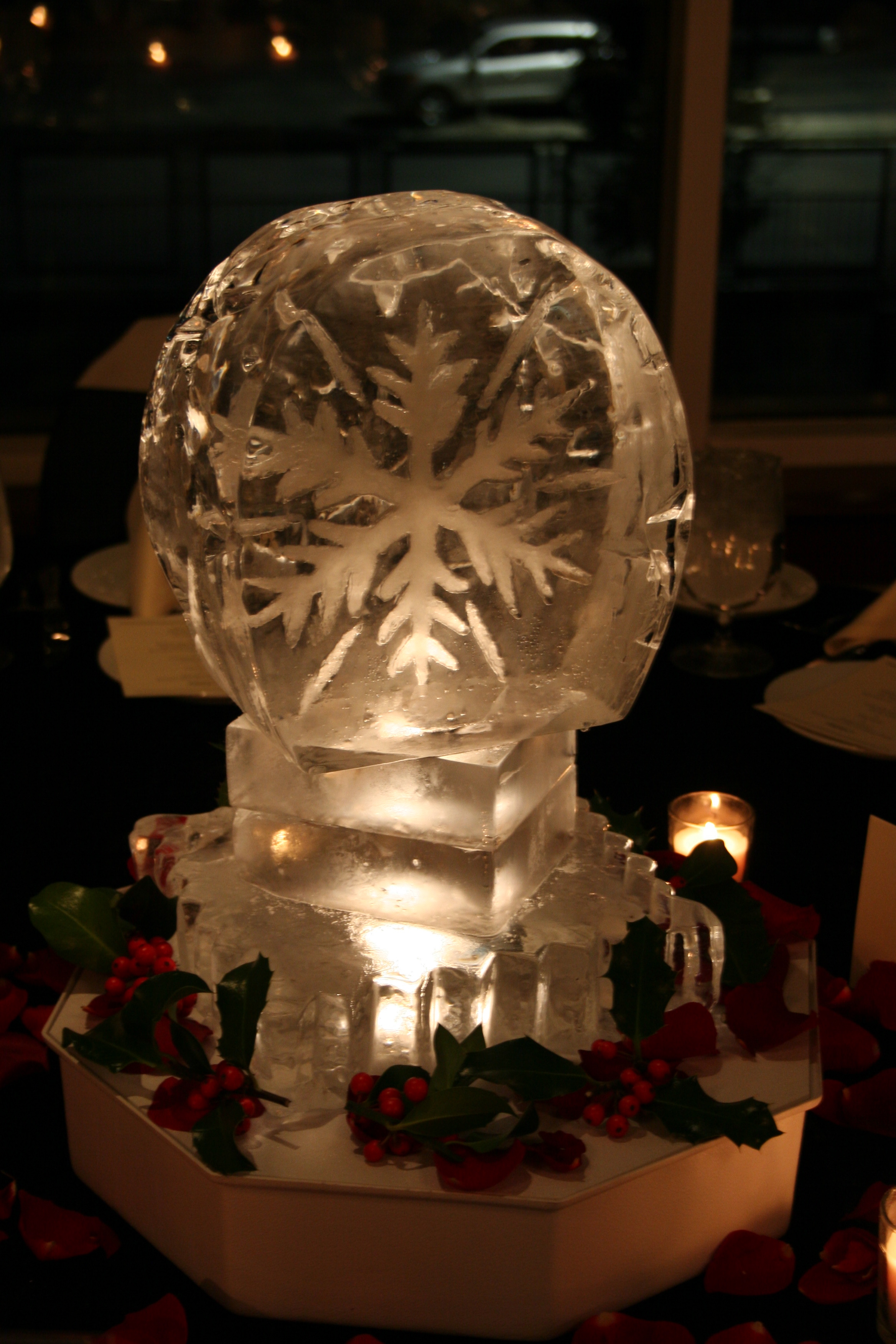 Tabletop-Ice Sculpture- Snowflake 6 copy.JPG