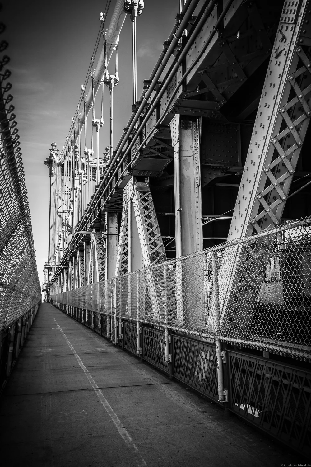 B&W New York City - View From Manhattan Bridge 0007.jpg
