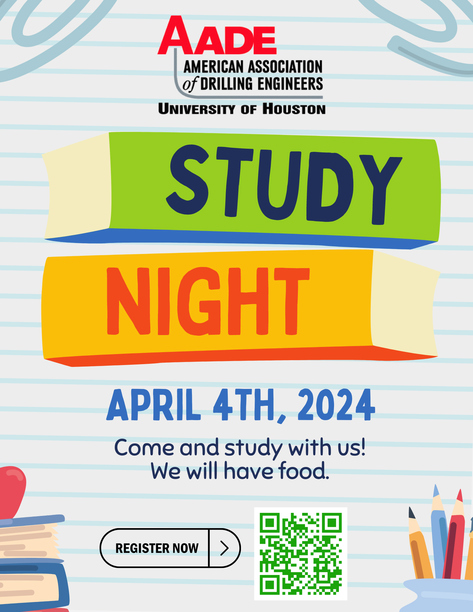 Pizza Study Night