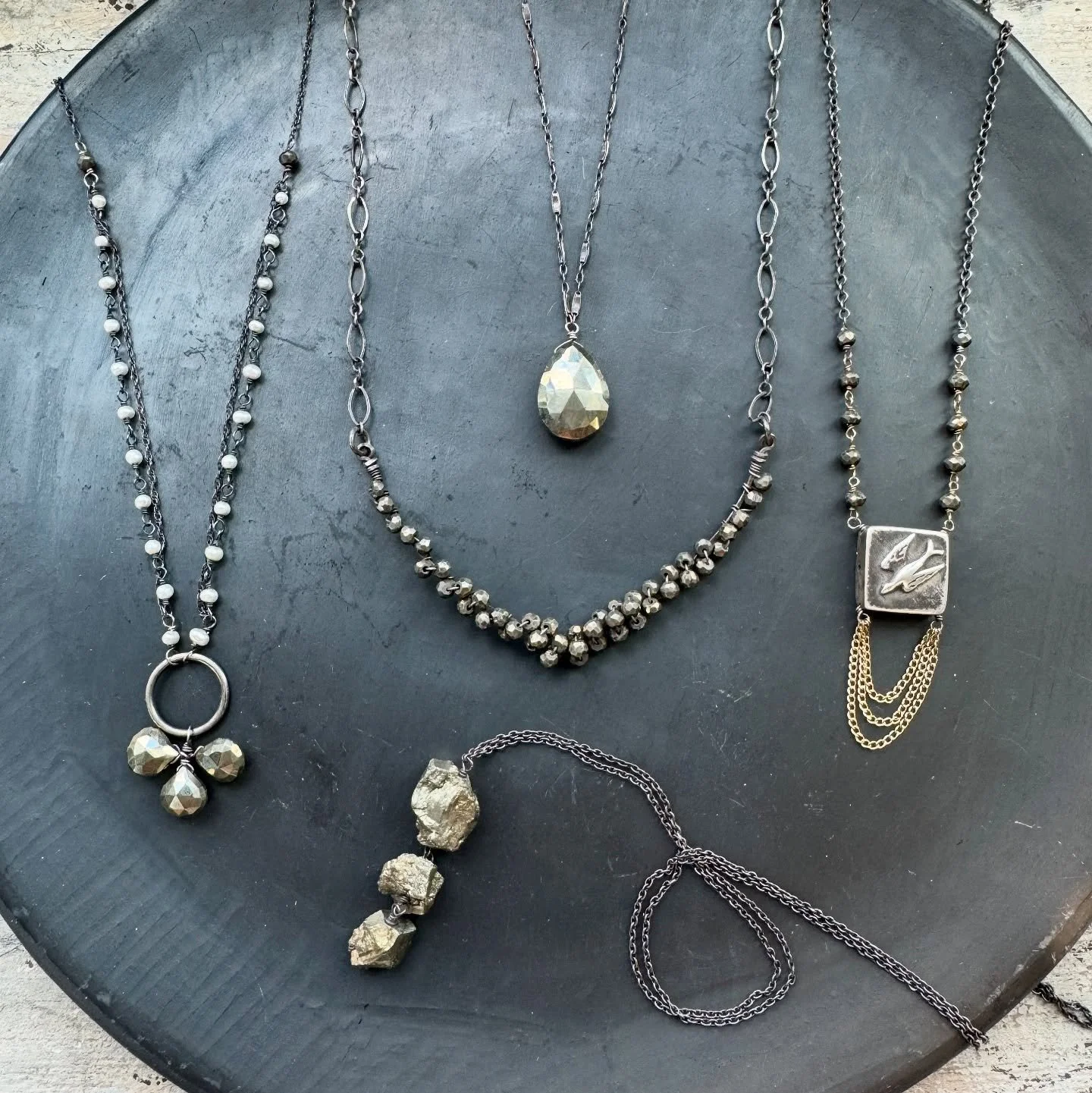These pieces are all still available for an extra 40% off! You can find them in the Necklace Assortments section on my Sale page! Use code bday40 at checkout 🥂