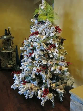 Check out our fabulous Christmas tree in the store!