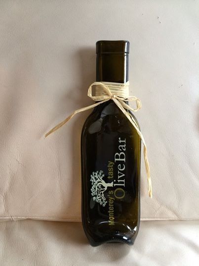 Slumped from Debbie's sister's kiln, a bottle undergoes the magical transformation into a dish!