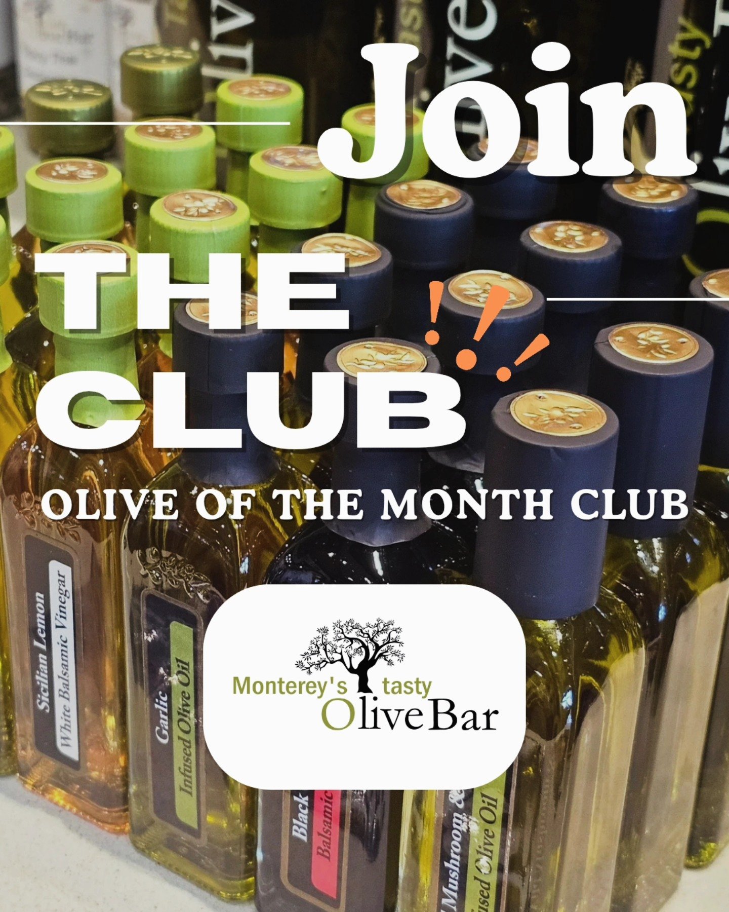 ✨️✨️Love our oils and balsamics and can't get enough⁉️ Then this is the club for YOU 🙌🏼✨️ 🫒

● Receive 3 delicious medium bottles (375 ml) 🫒
● 4 times a year ✅️
● Recipe ideas and promotions 🍝
● SURPRISE gift(s) 🎁  in every shipment

🌐 Visit o