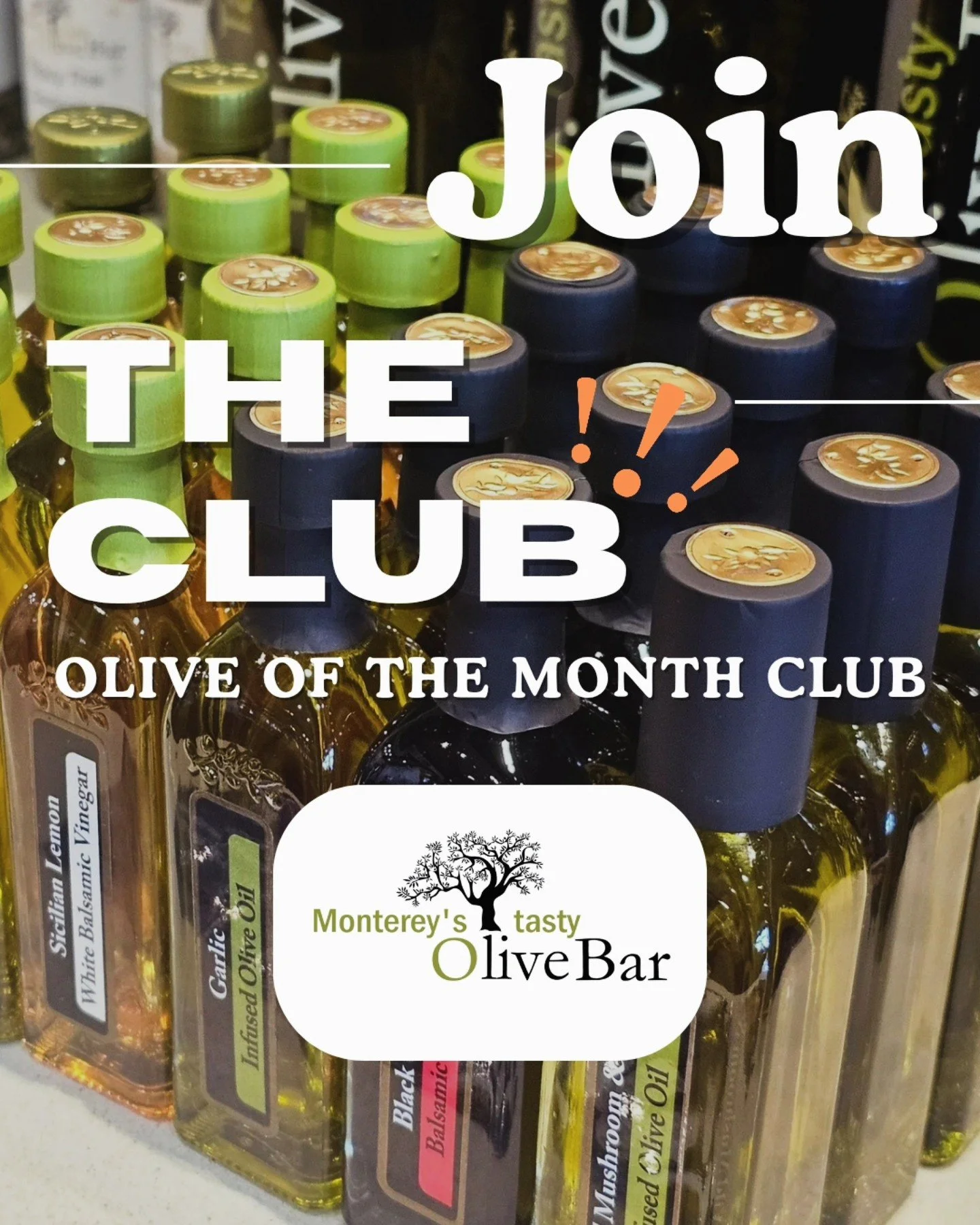 ✨️✨️Love our oils and balsamics and can't get enough⁉️ Then this is the club for YOU 🙌🏼✨️ 🫒

● Receive 3 delicious medium bottles (375 ml) 🫒
● 4 times a year ✅️
● Recipe ideas and promotions 🍝
● SURPRISE gift(s) 🎁  in every shipment

🌐 Visit o