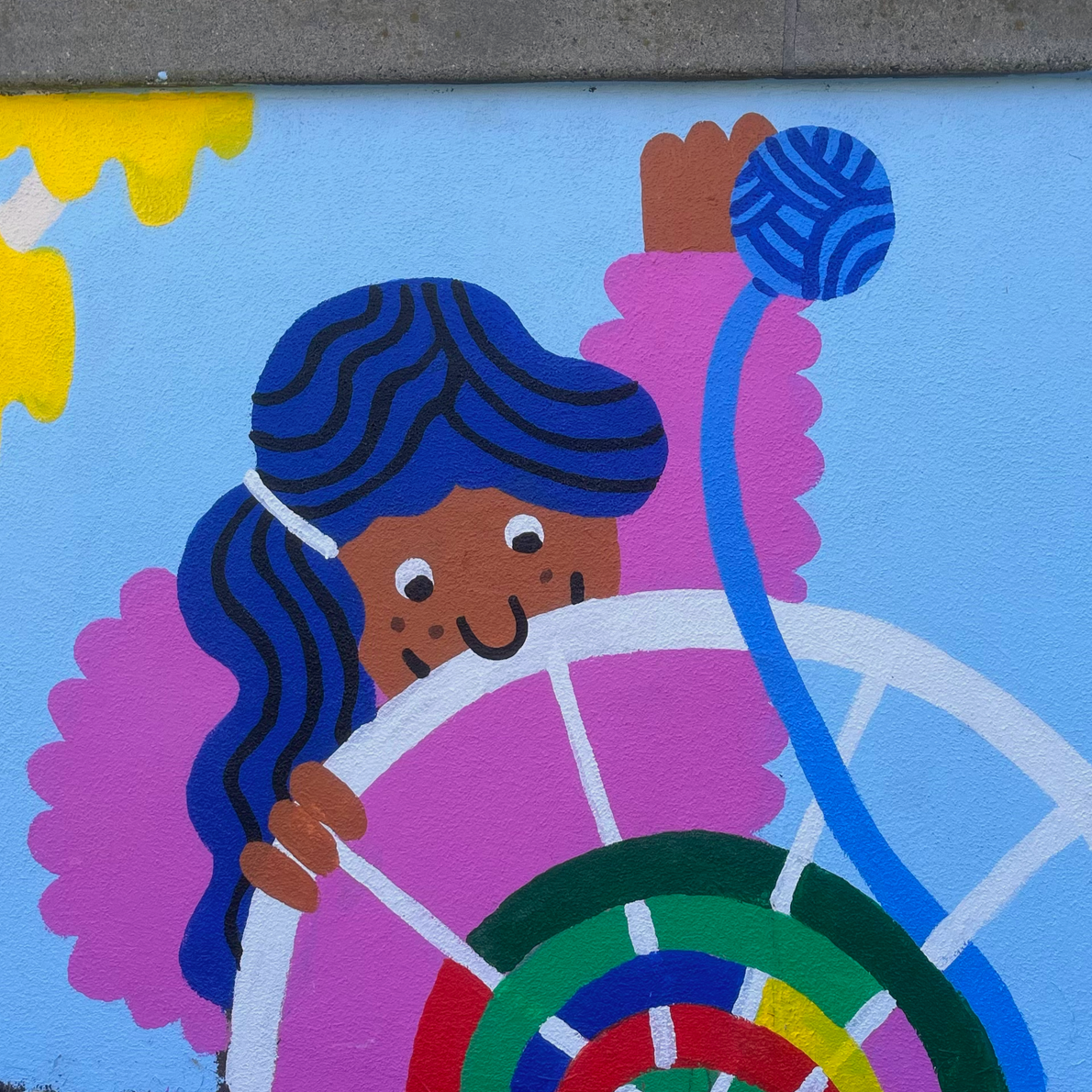 Harding Elementary mural