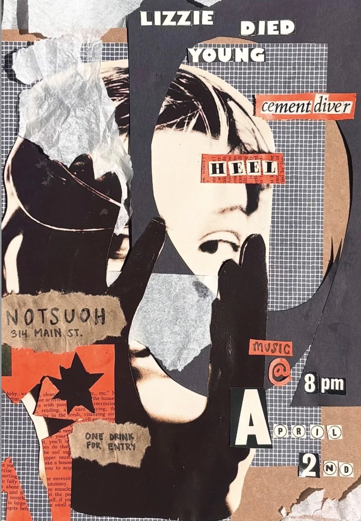 Lizzie Died Young, cement diver &amp; HEEL 