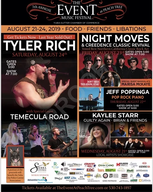 7th Annual "The Event" Music Festival at Peach Tree