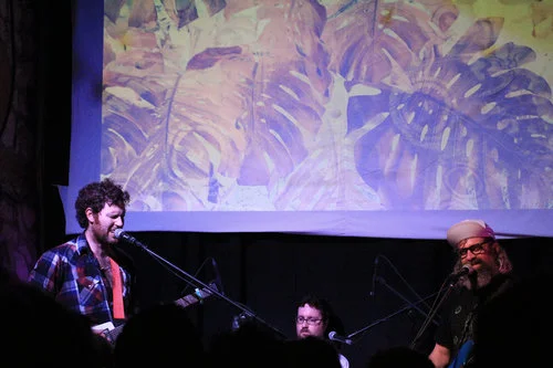 Tropical-inspired visuals for Chad VanGaalen concert at Green Zoo Festival 2018 , Klub Betel, Krakow Summer 2018