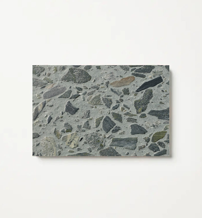 Terrazzo sample slab - Fibonacci Slipstream
