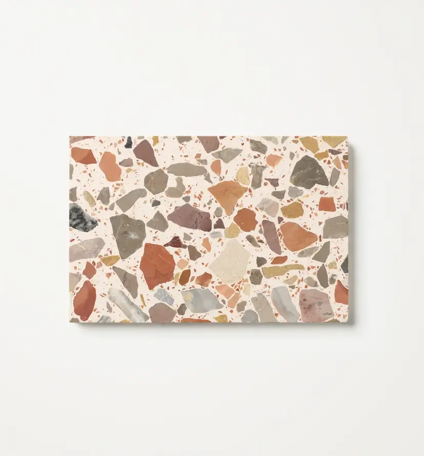 Terrazzo sample tile - Hokey Pokey