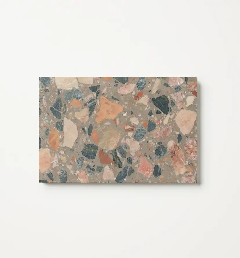 Terrazzo sample tile - Gecko