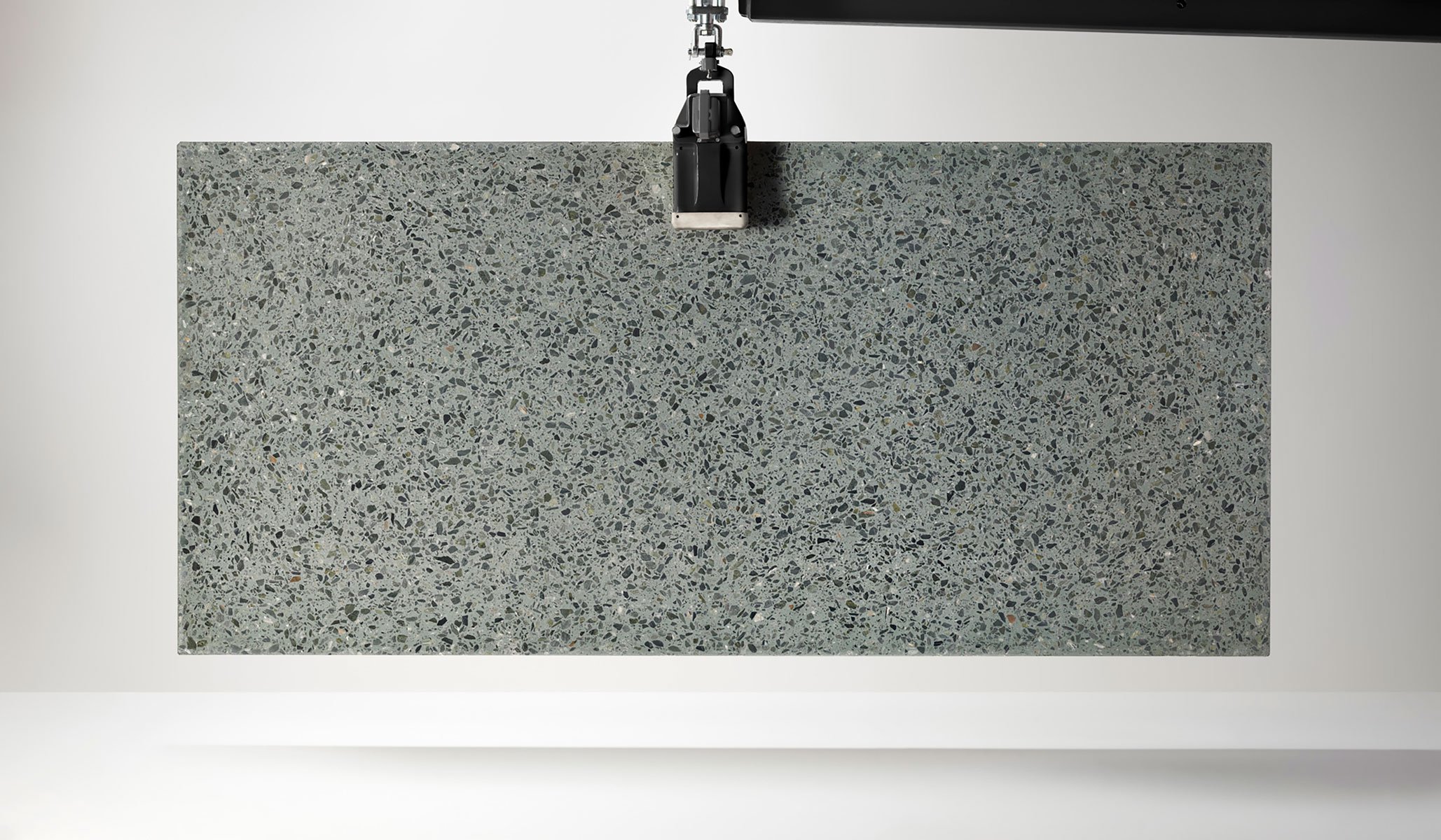 Fibonacci Slipstream terrazzo slab