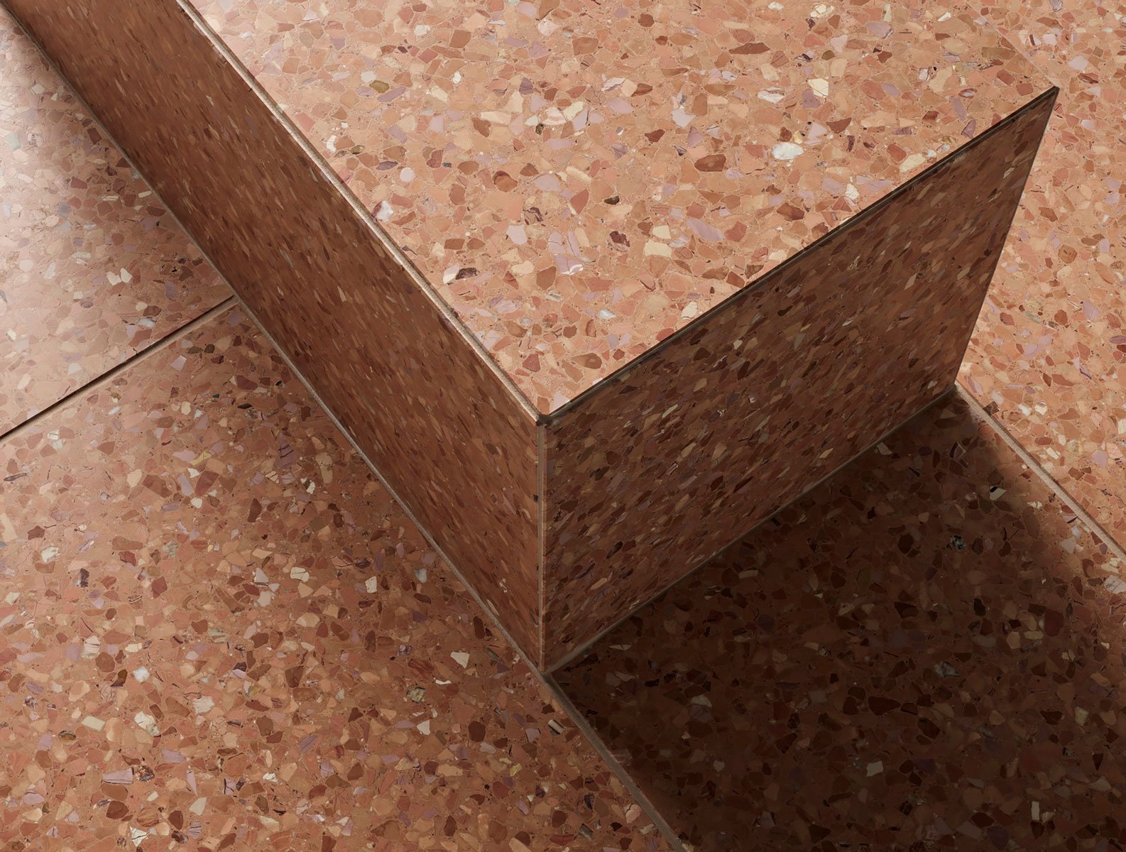 Various shapes of Fibonacci Not Terracotta terrazzo