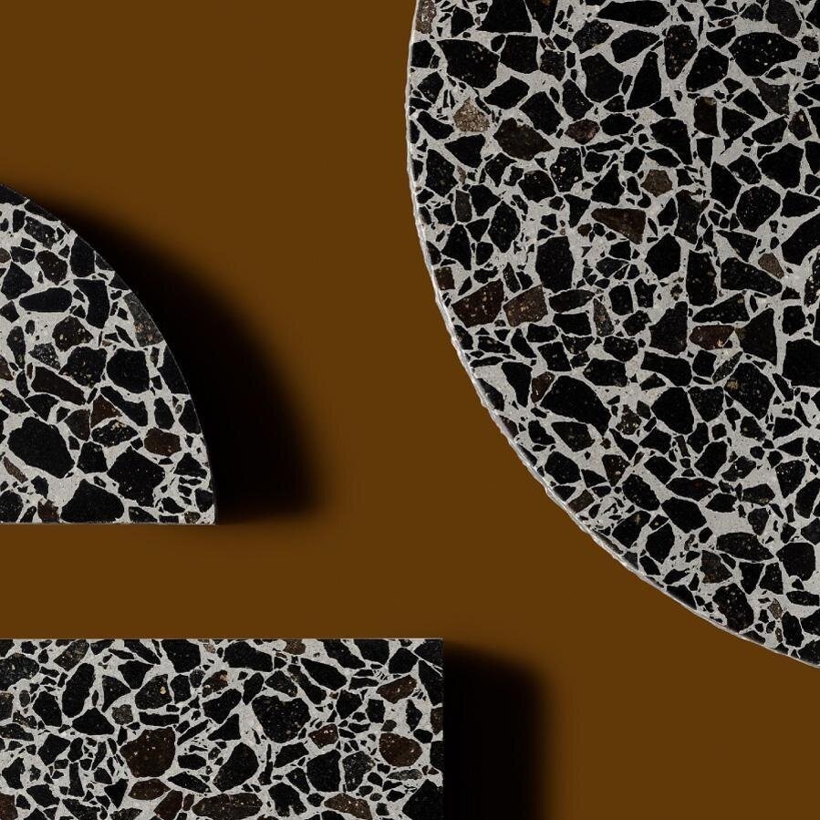 Various shapes of Fibonacci Wolf terrazzo
