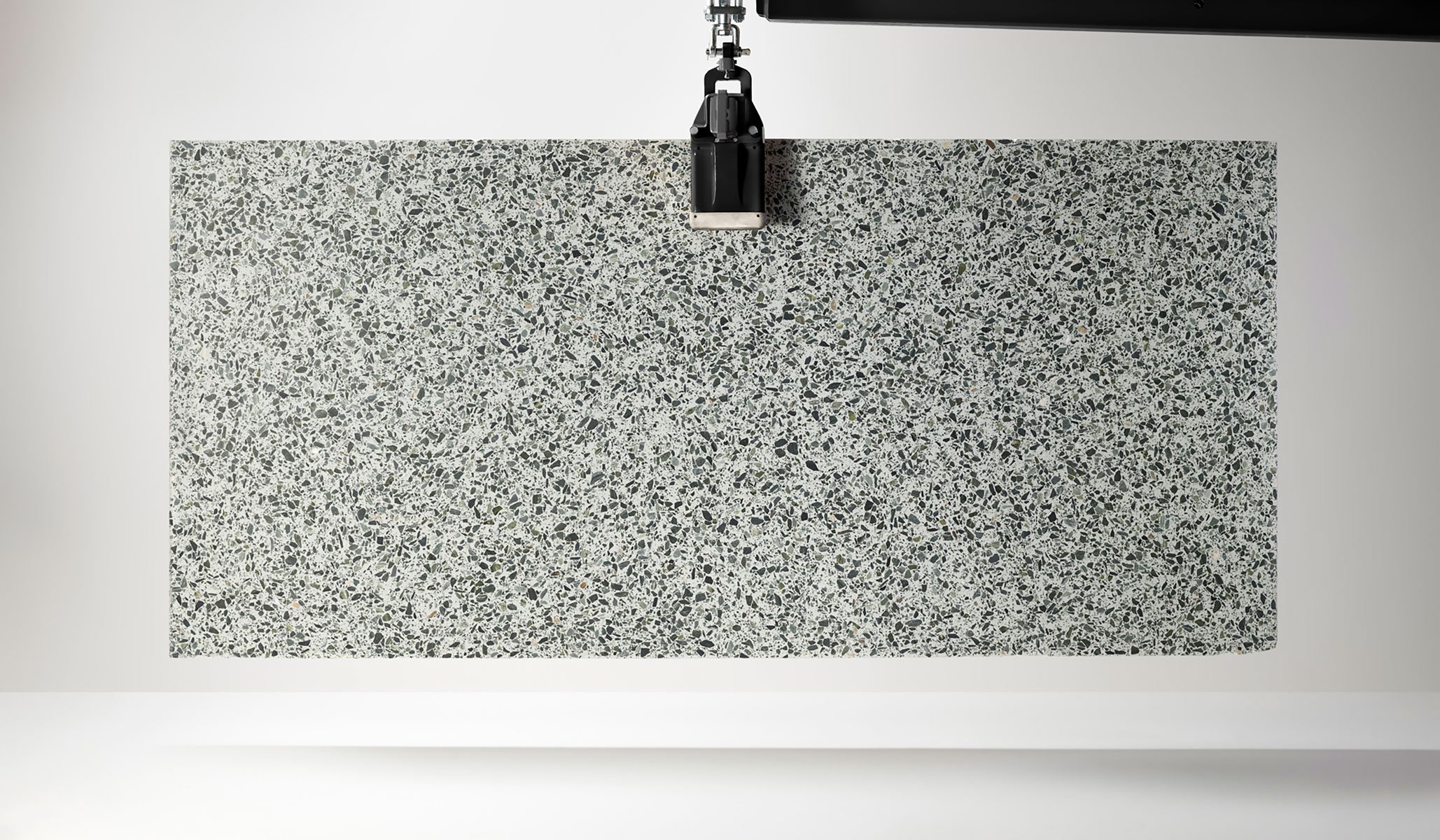 Fibonacci Peppermint Crisp terrazzo slab