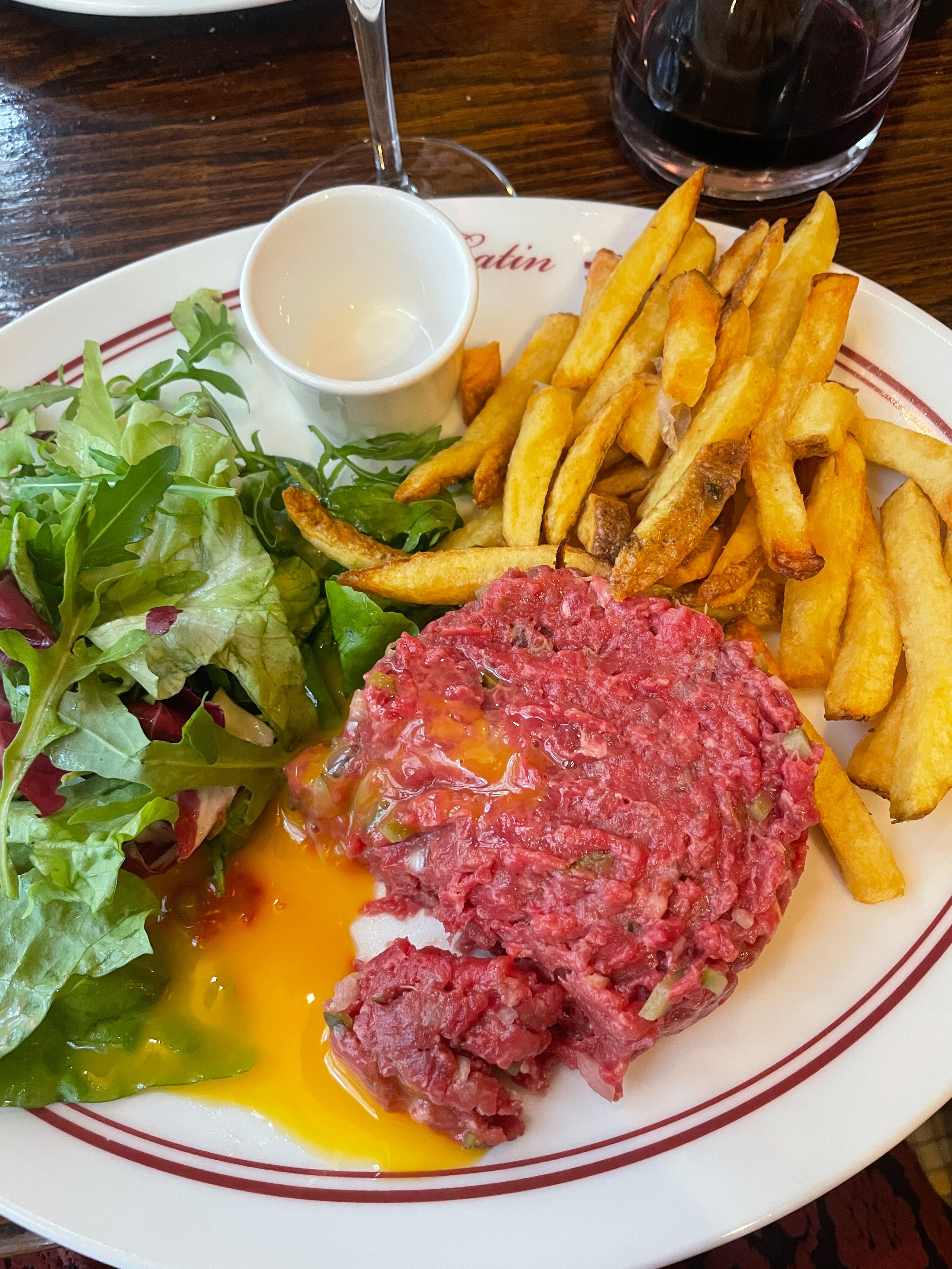 cafe latin paris france steak tartare.JPG