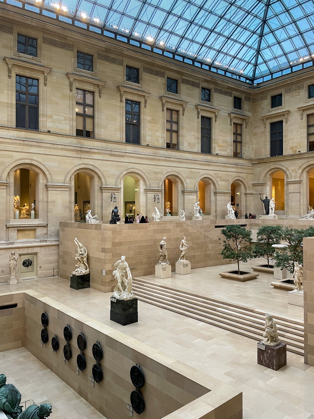 louvre museum before too crowded december.JPG