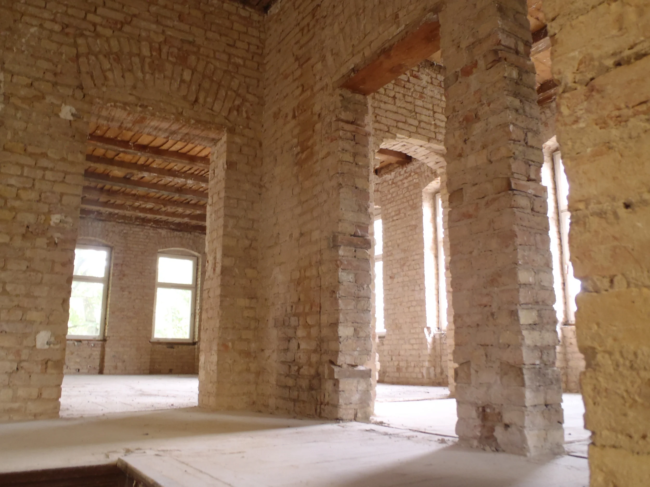 Villa - Inneraum nach Entkernung