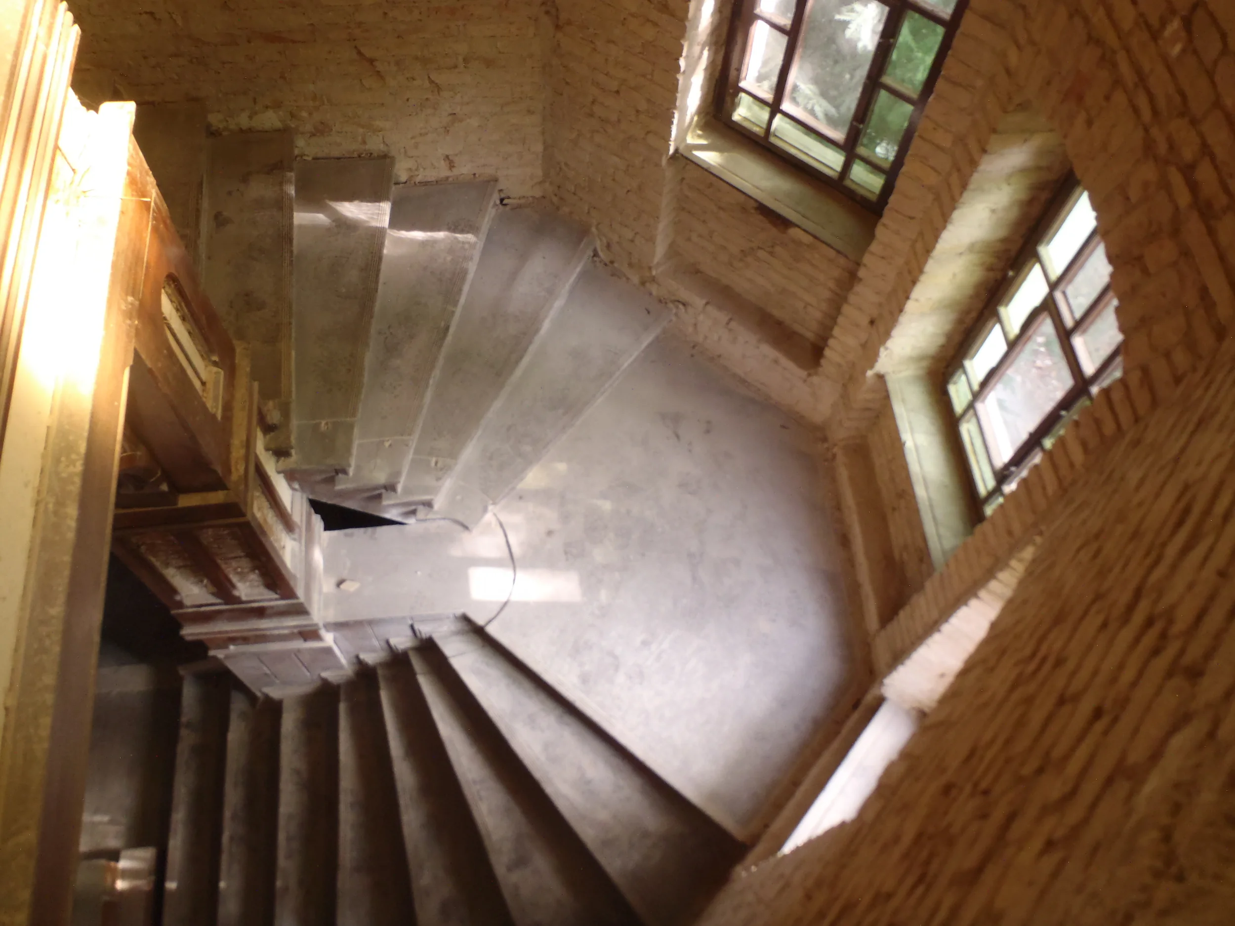 Villa - Inneraum nach Entkernung